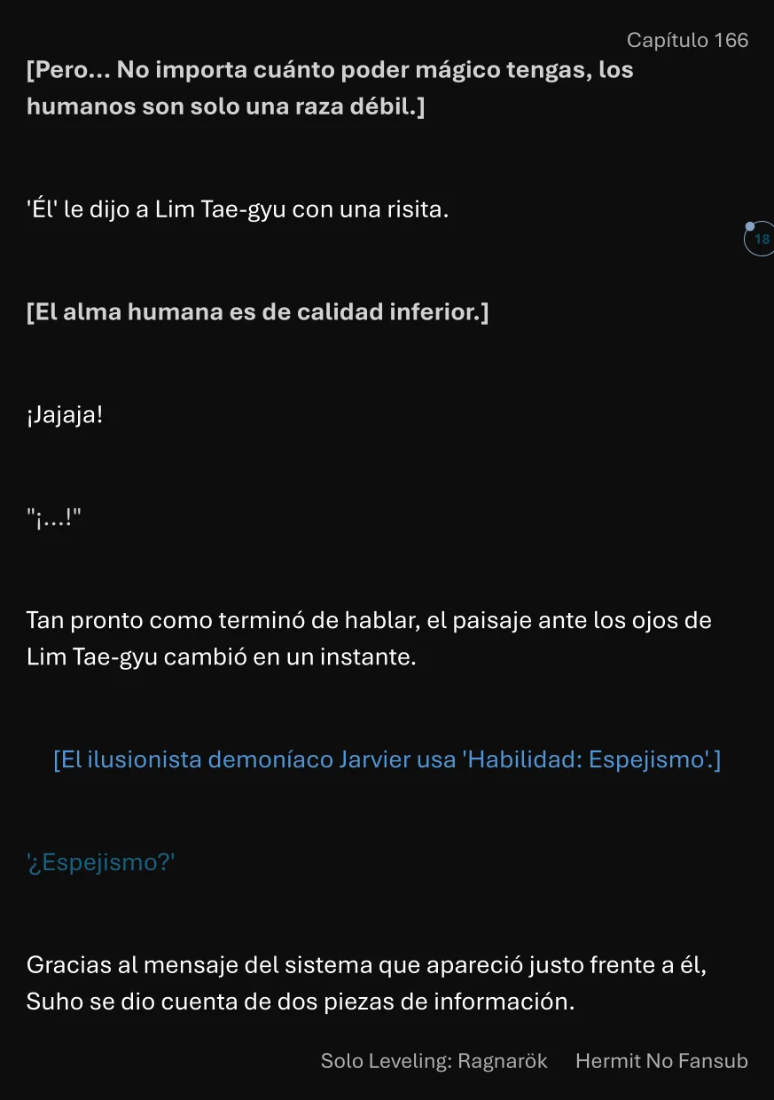 Página 19 del Manga