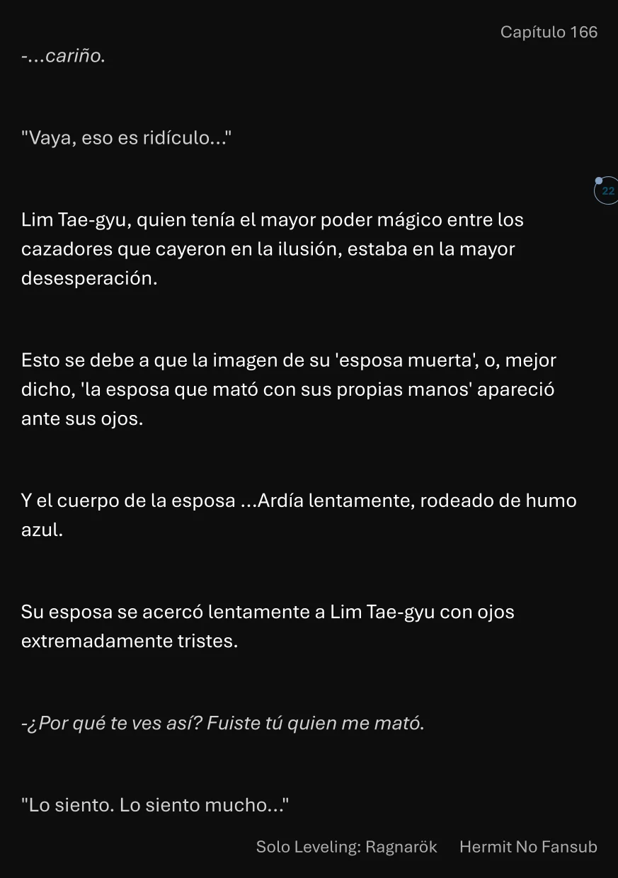 Página 23 del Manga