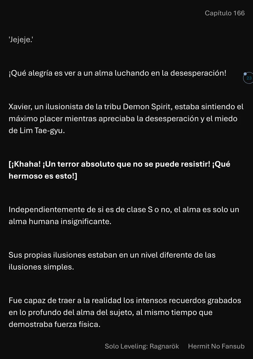 Página 24 del Manga