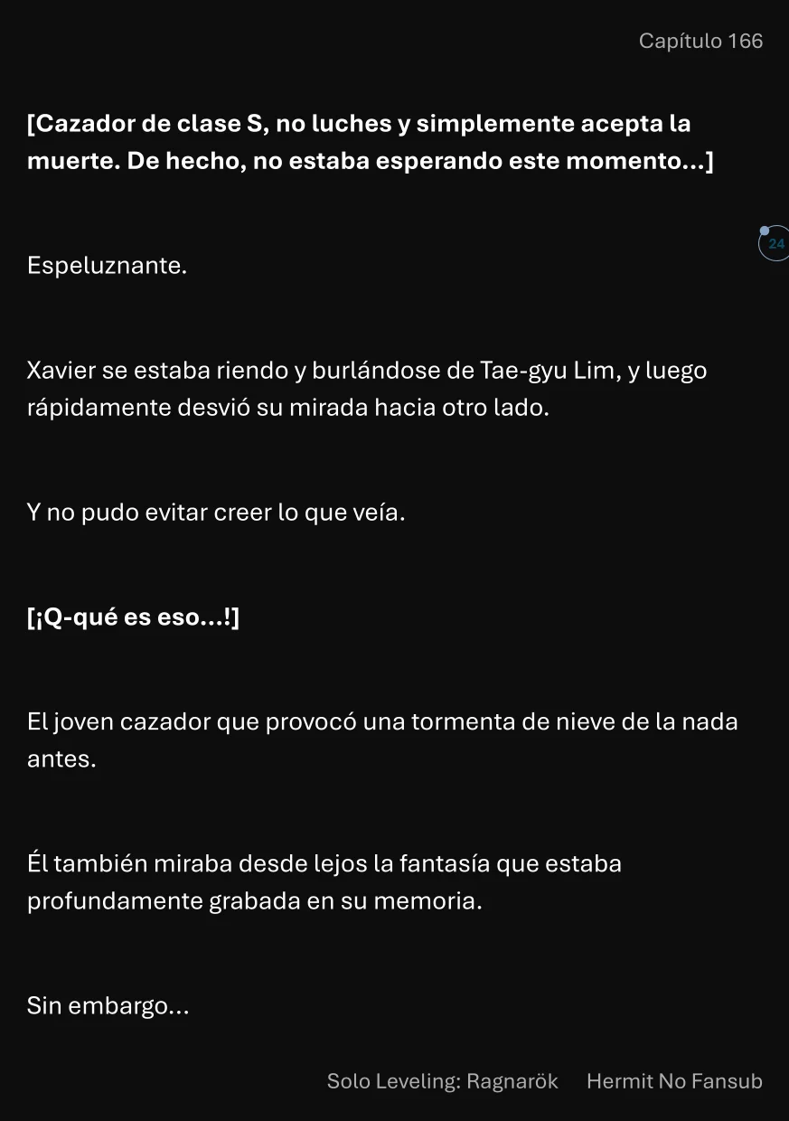 Página 25 del Manga