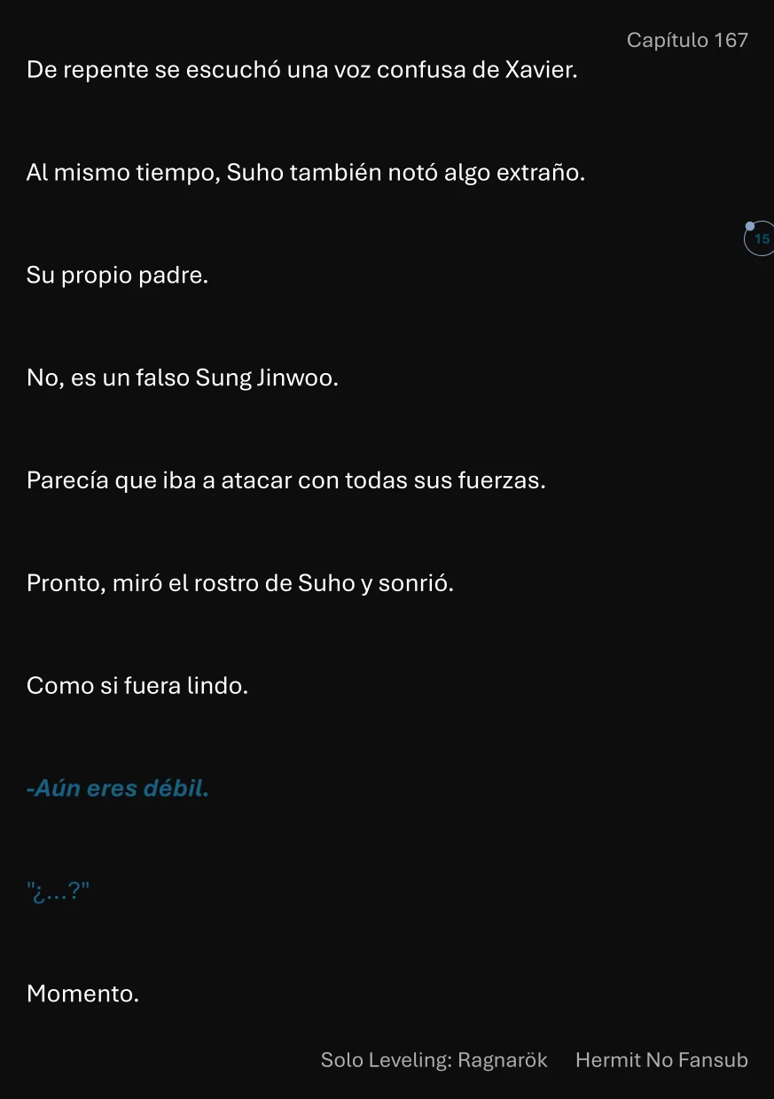 Página 16 del Manga