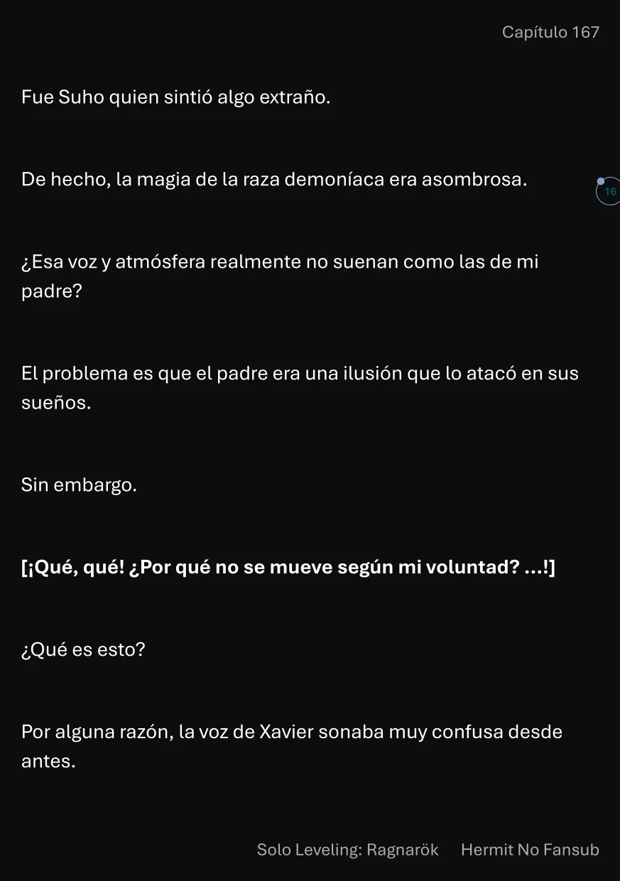 Página 17 del Manga