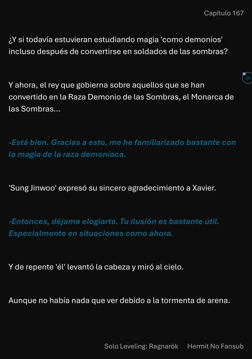 Página 21 del Manga