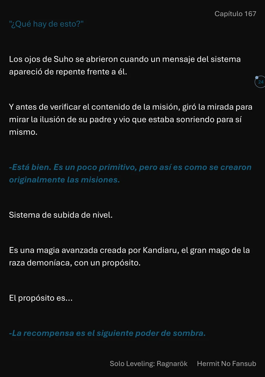 Página 25 del Manga