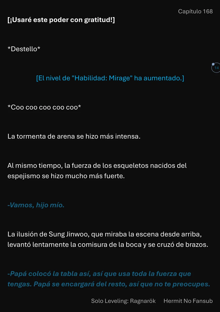 Página 15 del Manga