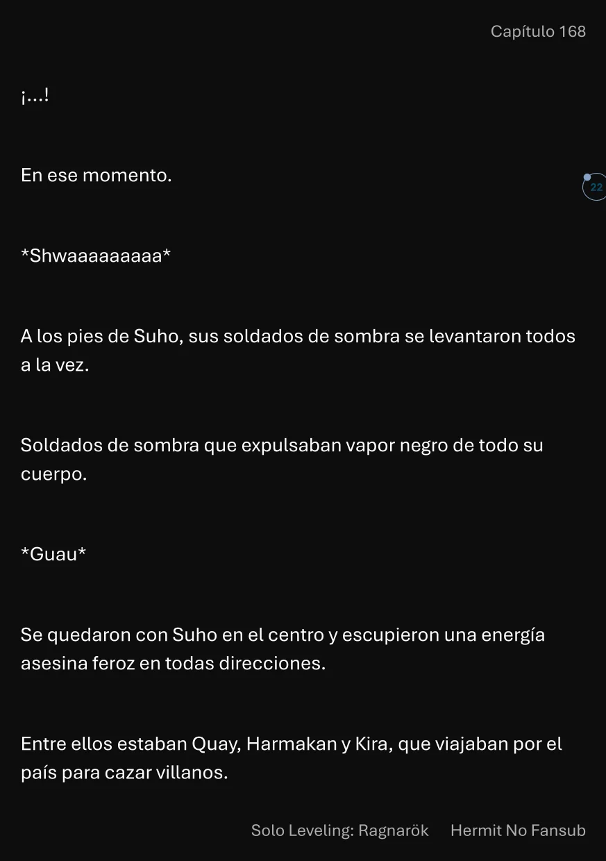 Página 23 del Manga