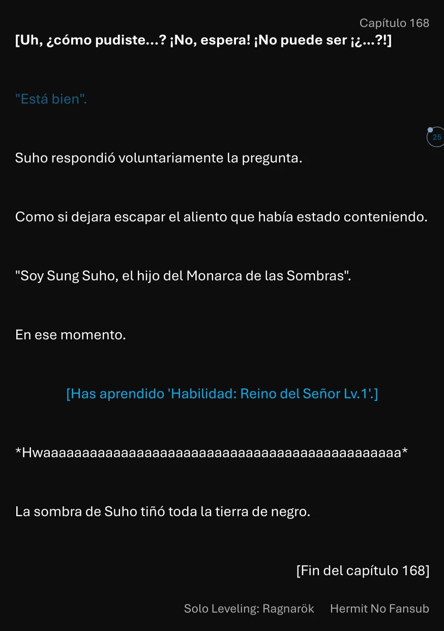 Página 26 del Manga