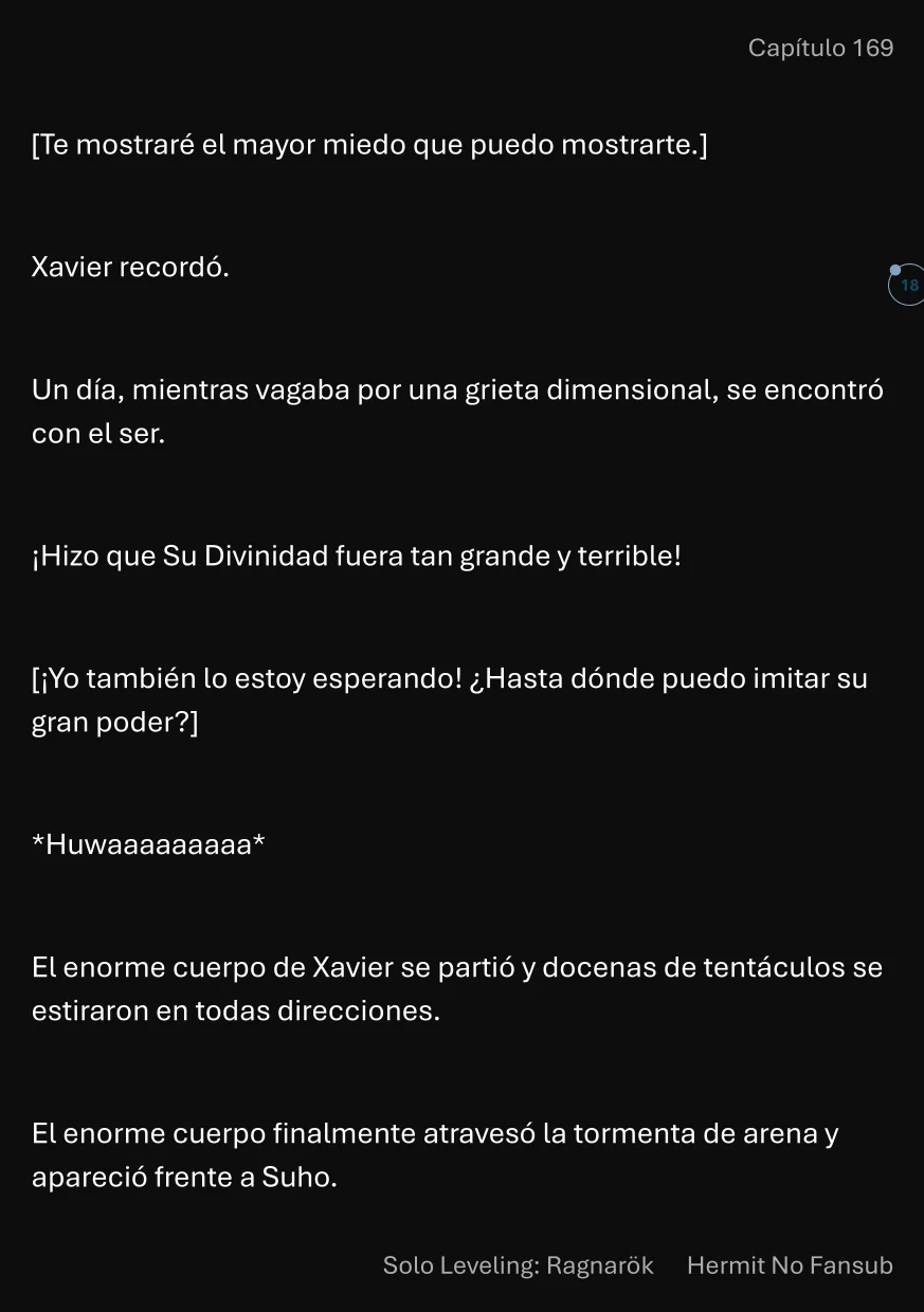 Página 19 del Manga