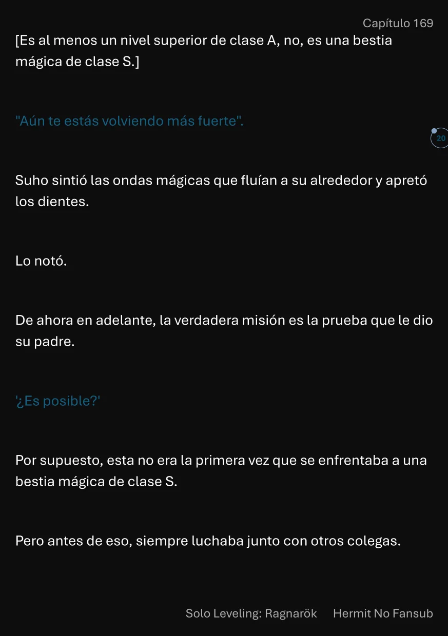 Página 21 del Manga