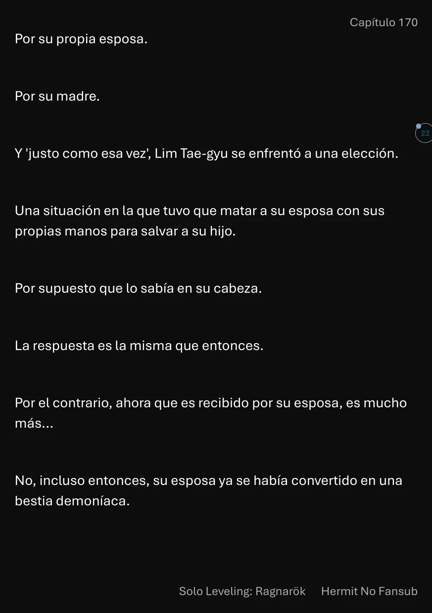 Página 23 del Manga