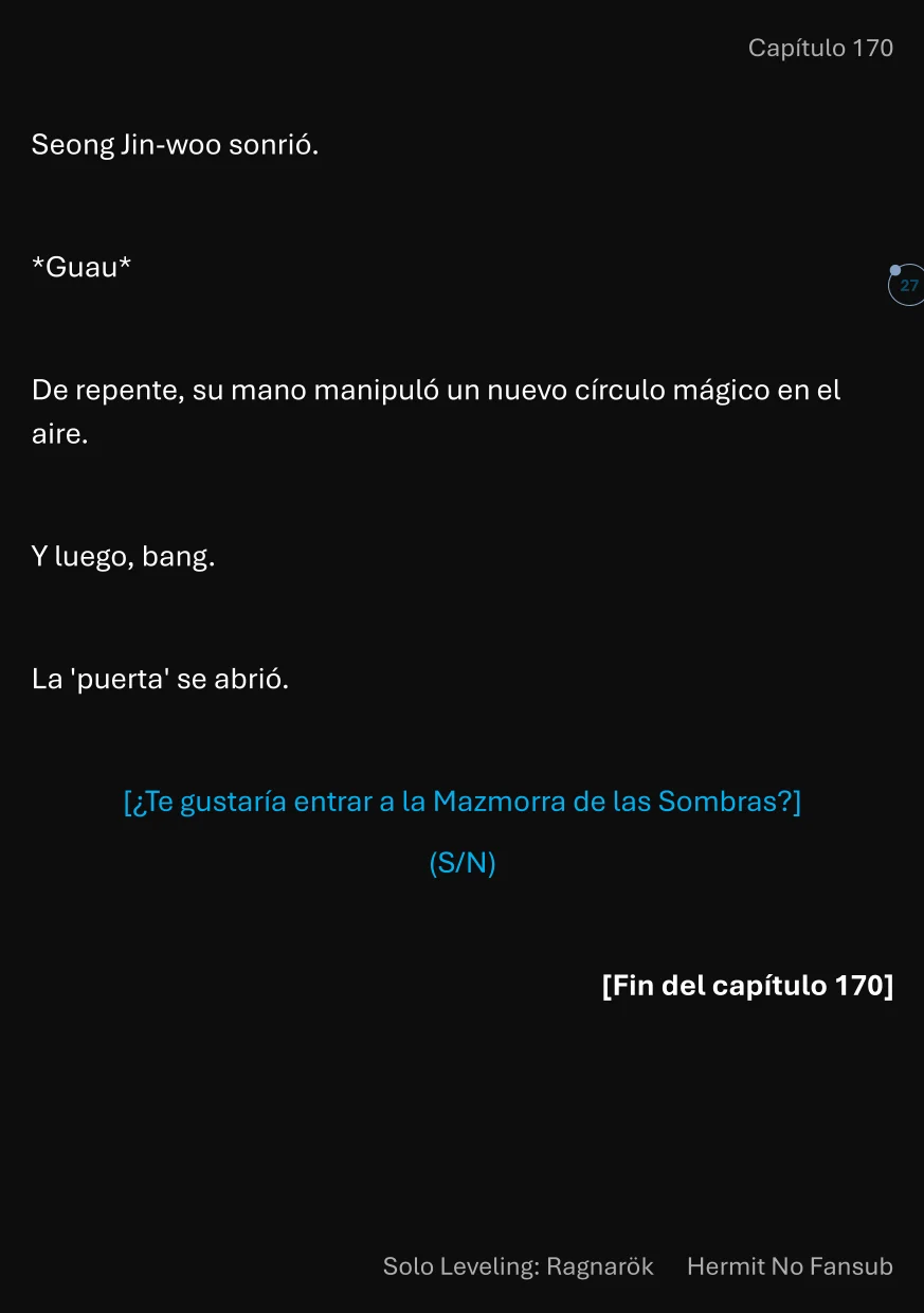 Página 28 del Manga