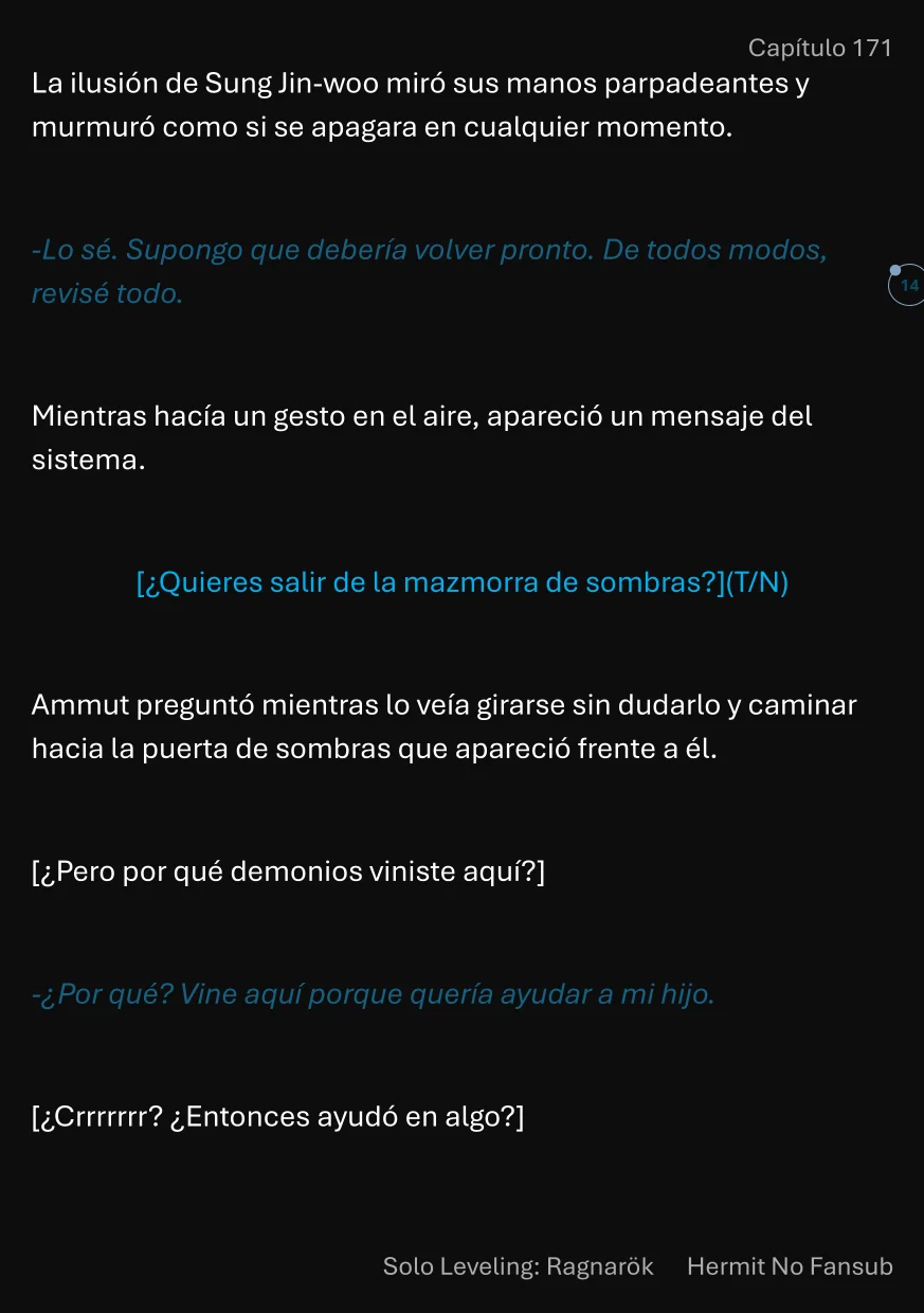 Página 15 del Manga