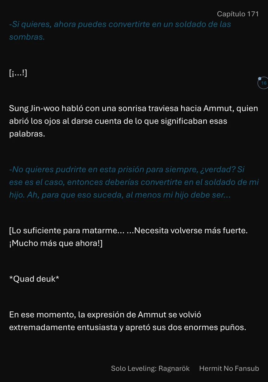 Página 17 del Manga