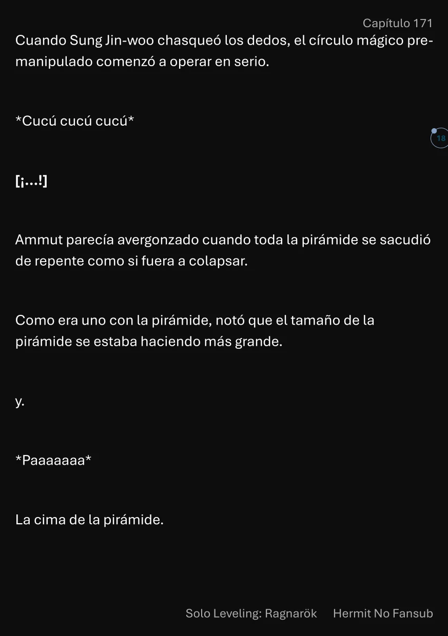 Página 19 del Manga