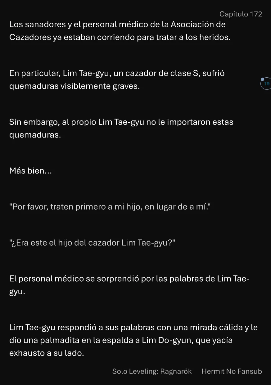 Página 20 del Manga