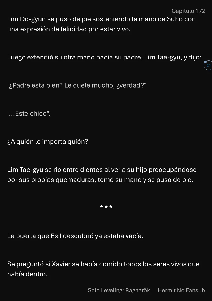 Página 22 del Manga