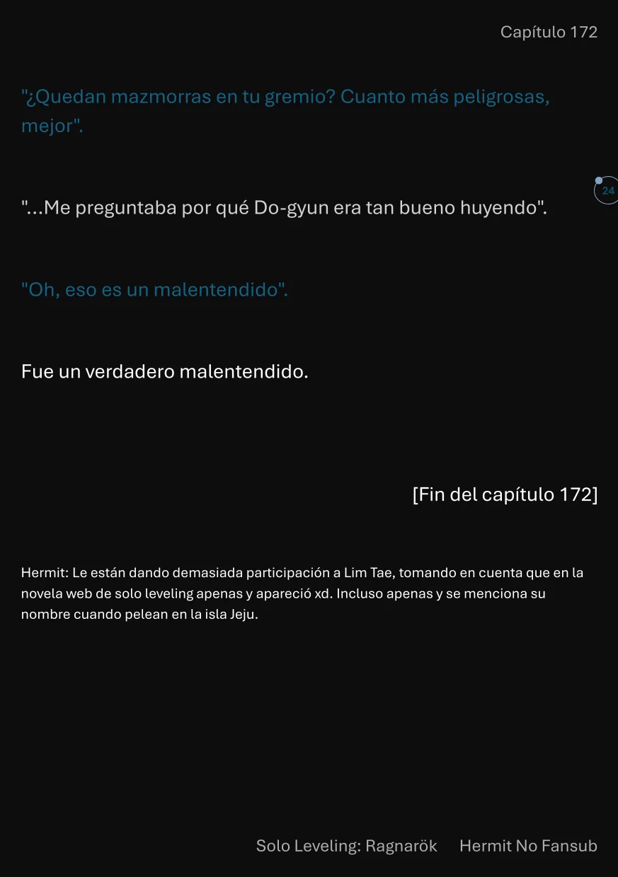 Página 25 del Manga