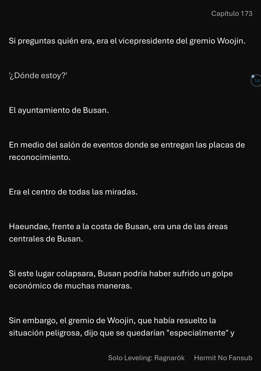 Página 15 del Manga