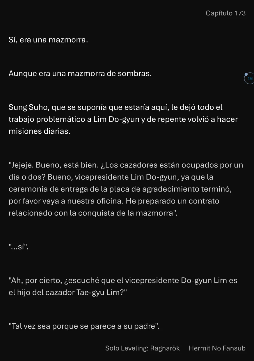 Página 17 del Manga