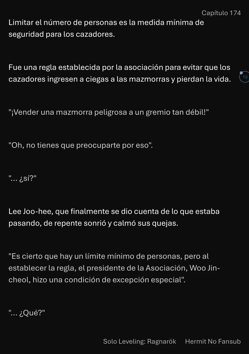 Página 19 del Manga