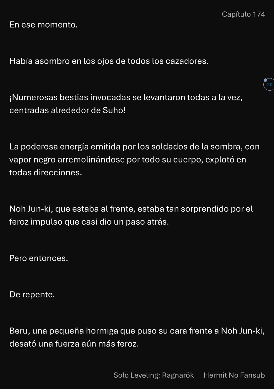 Página 21 del Manga