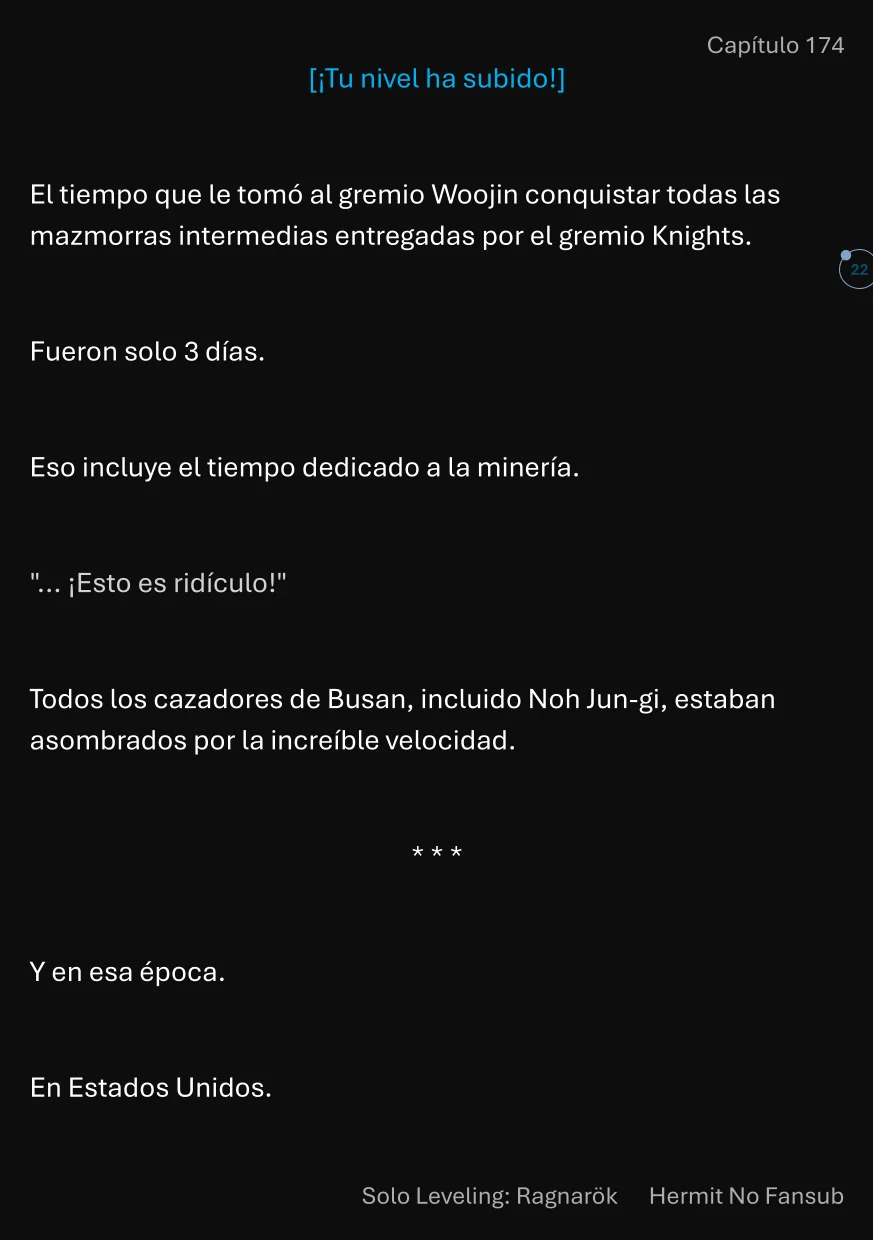 Página 23 del Manga