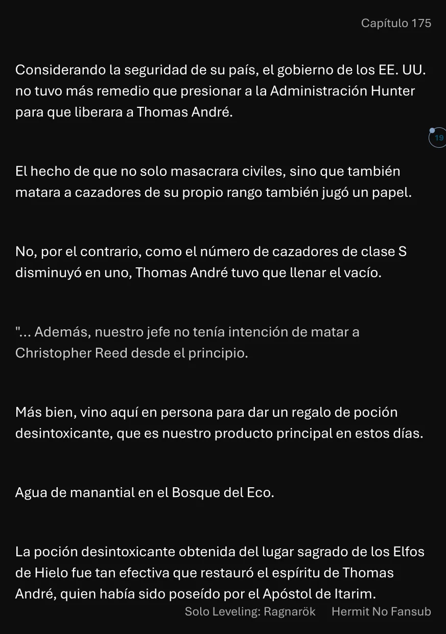 Página 20 del Manga