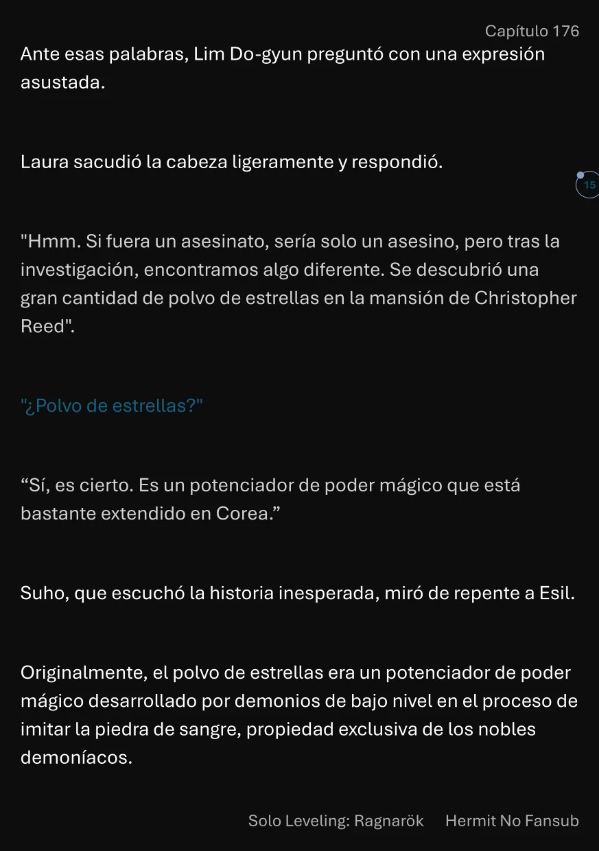 Página 16 del Manga