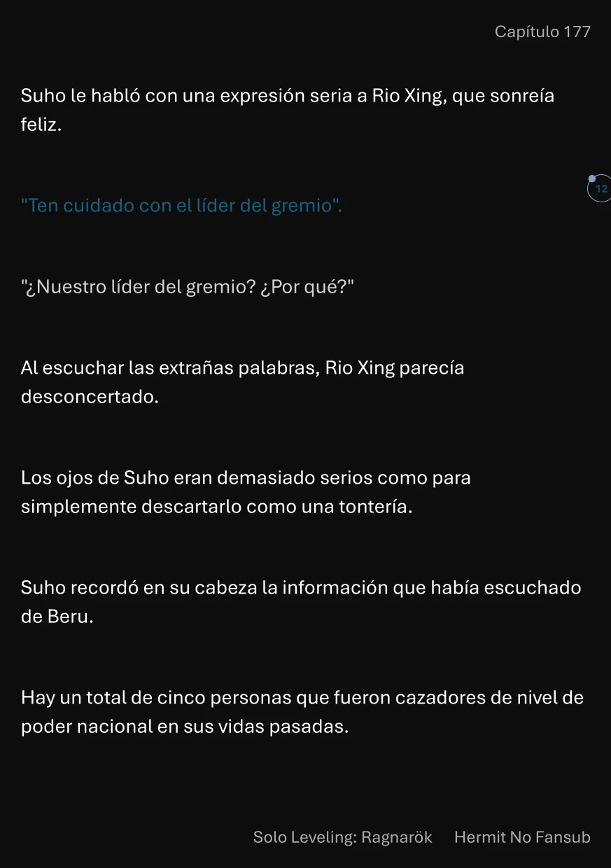 Página 13 del Manga