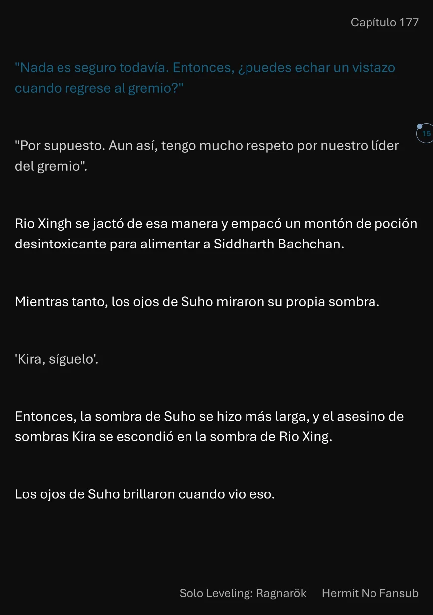 Página 16 del Manga