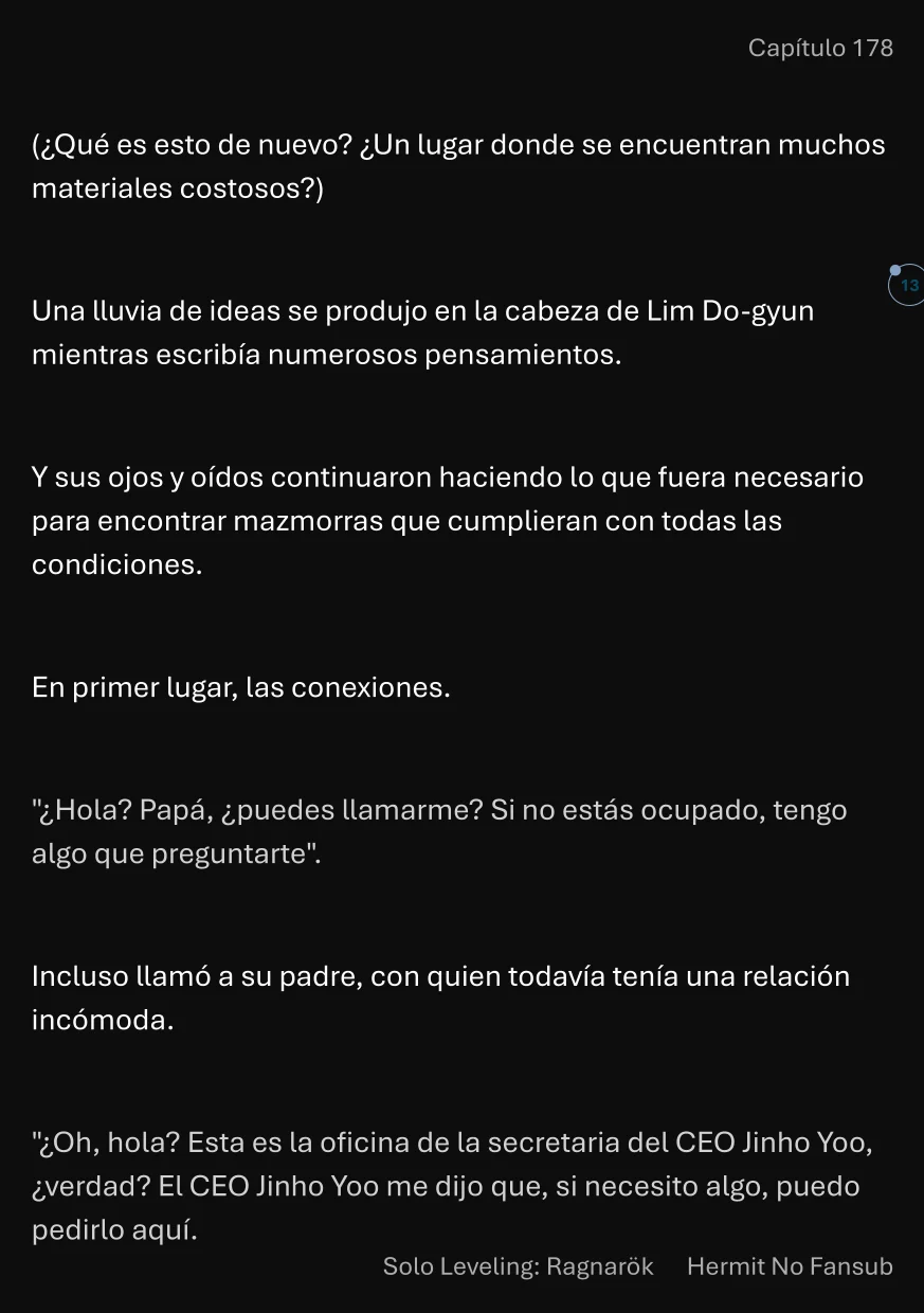 Página 14 del Manga