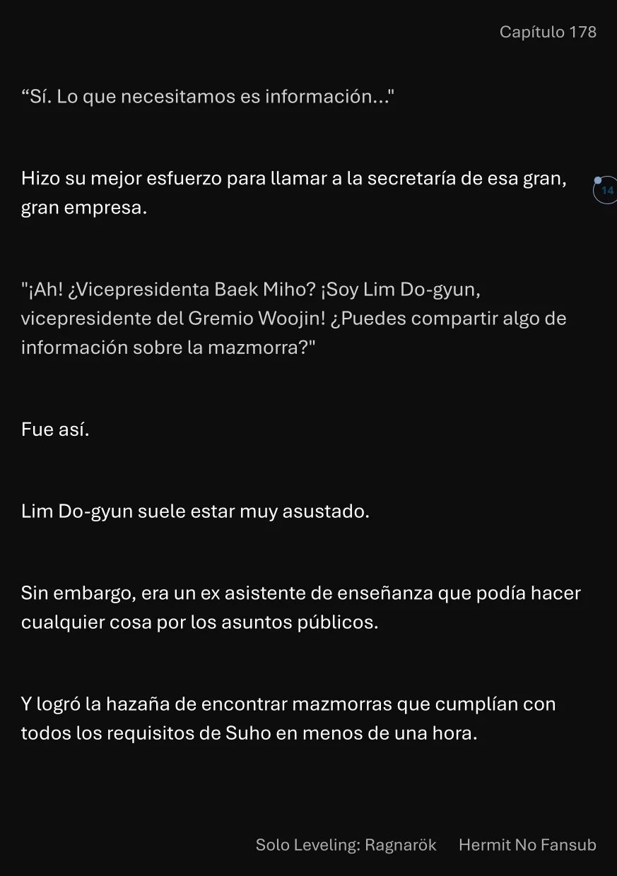 Página 15 del Manga