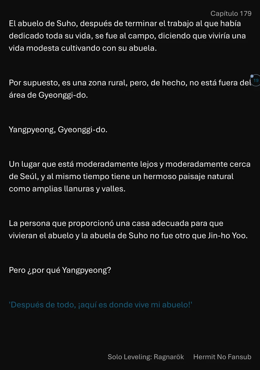 Página 20 del Manga