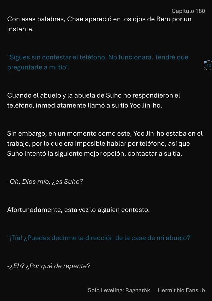 Página 14 del Manga