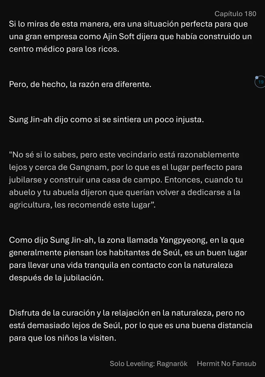 Página 20 del Manga