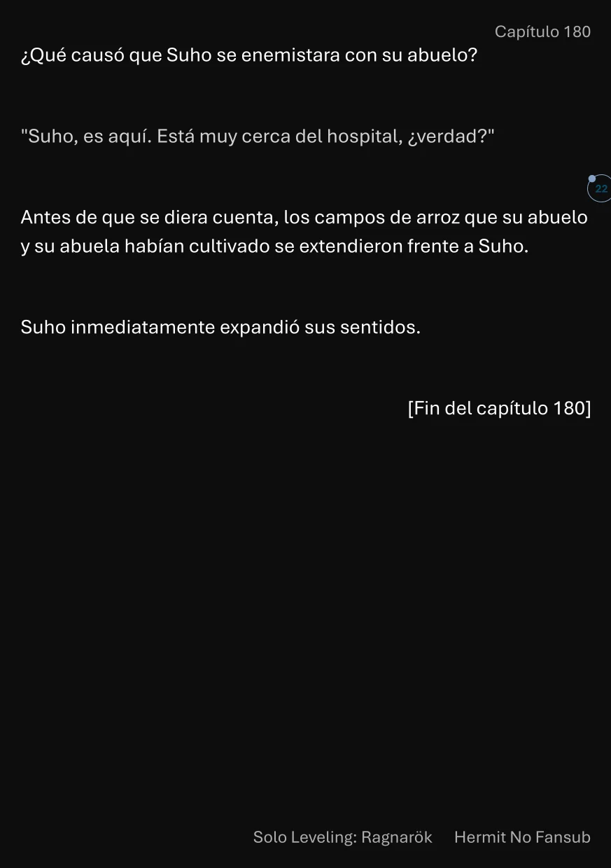 Página 23 del Manga