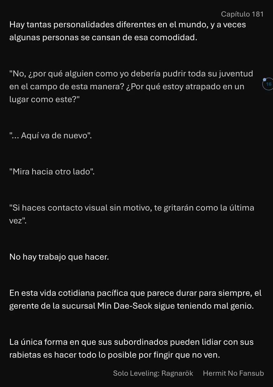 Página 17 del Manga