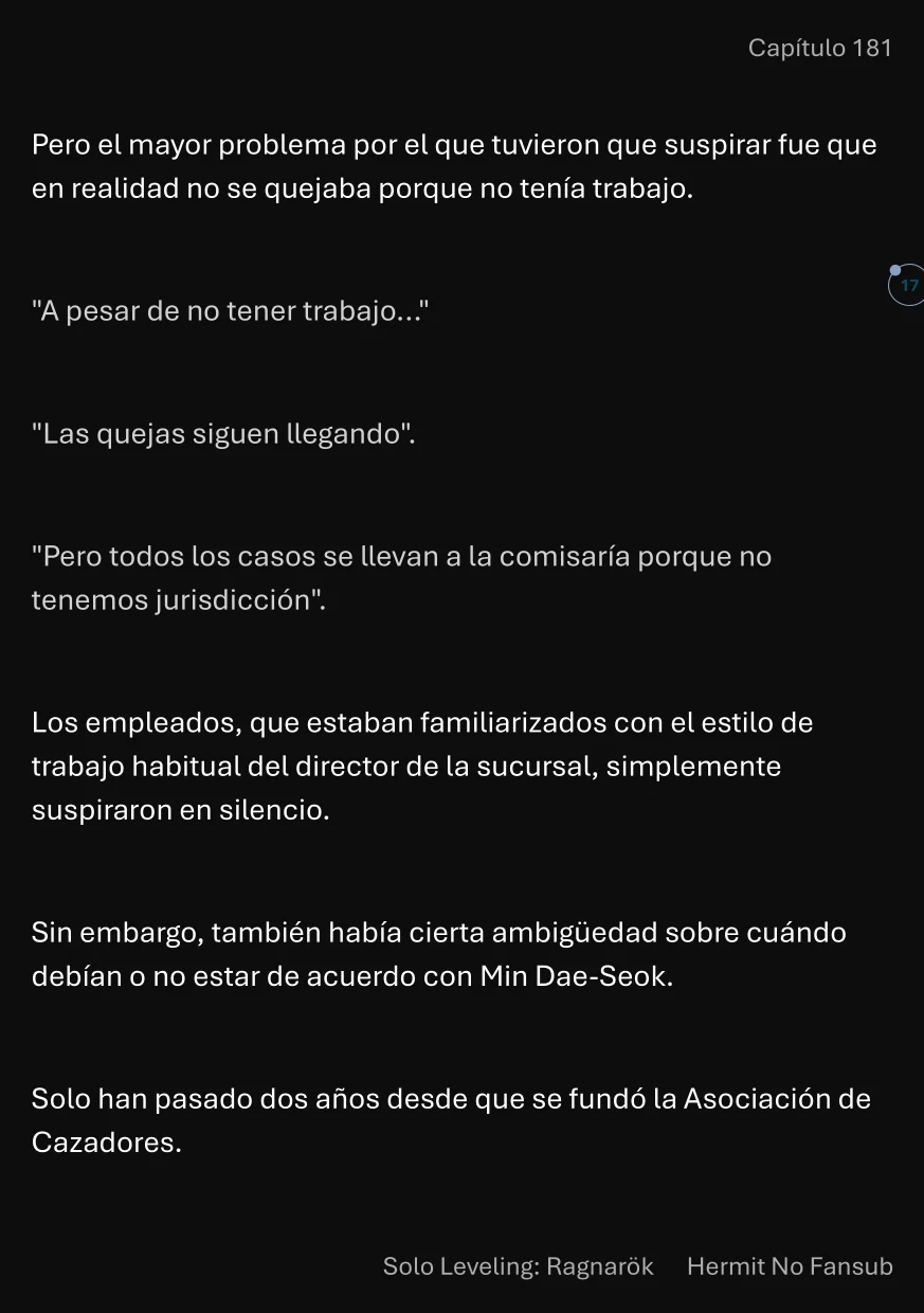 Página 18 del Manga