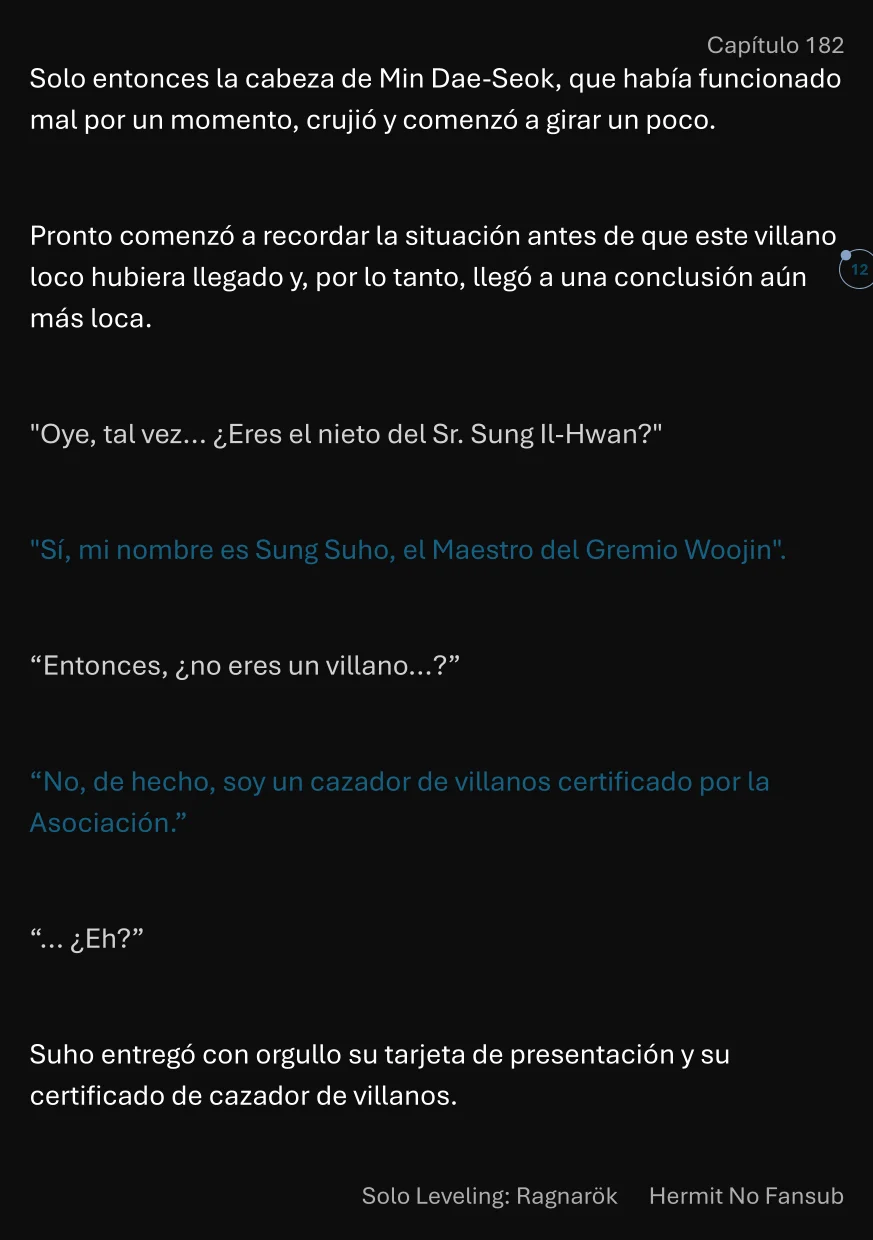 Página 13 del Manga