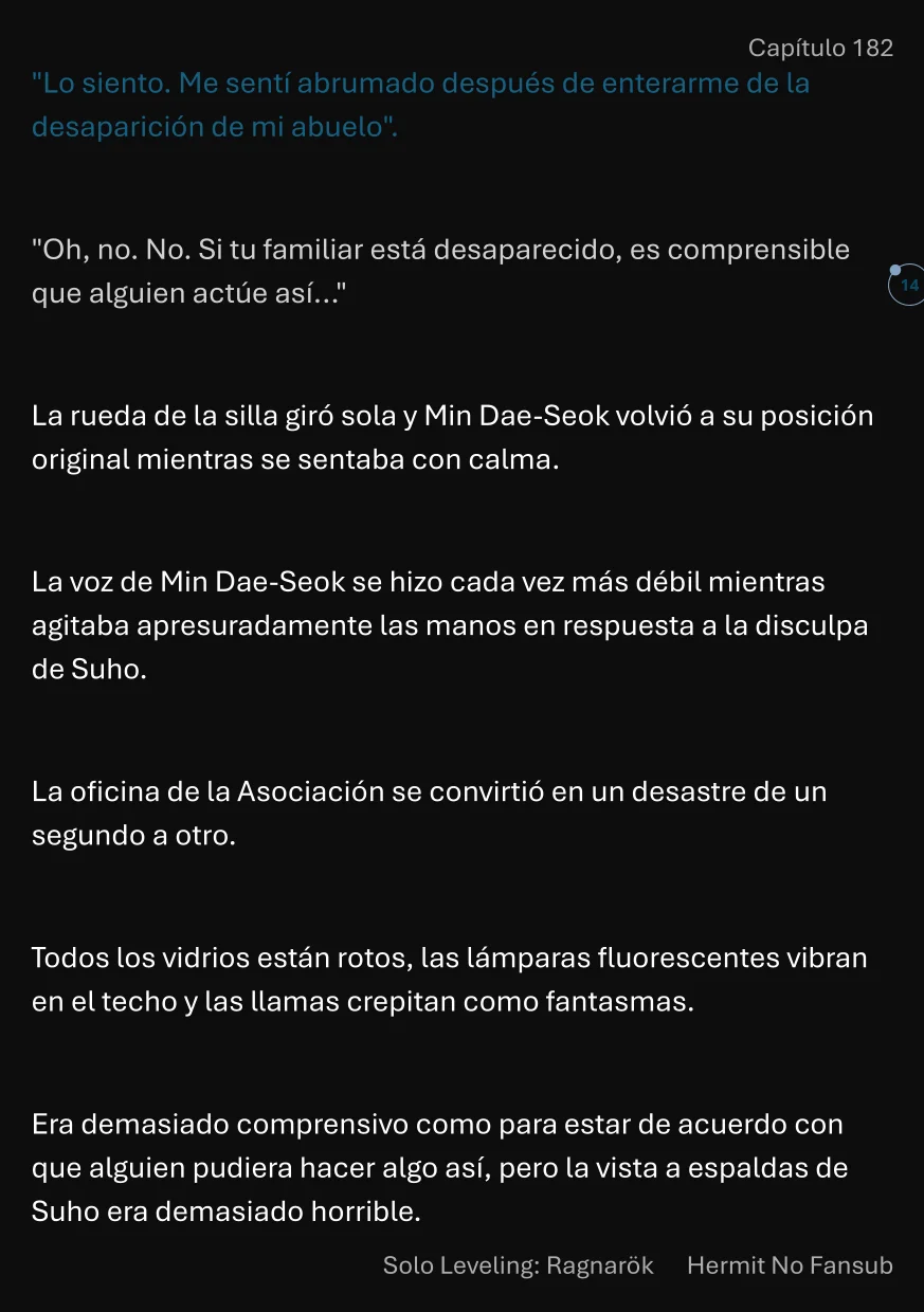 Página 15 del Manga