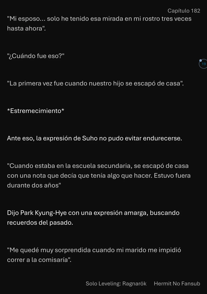 Página 20 del Manga