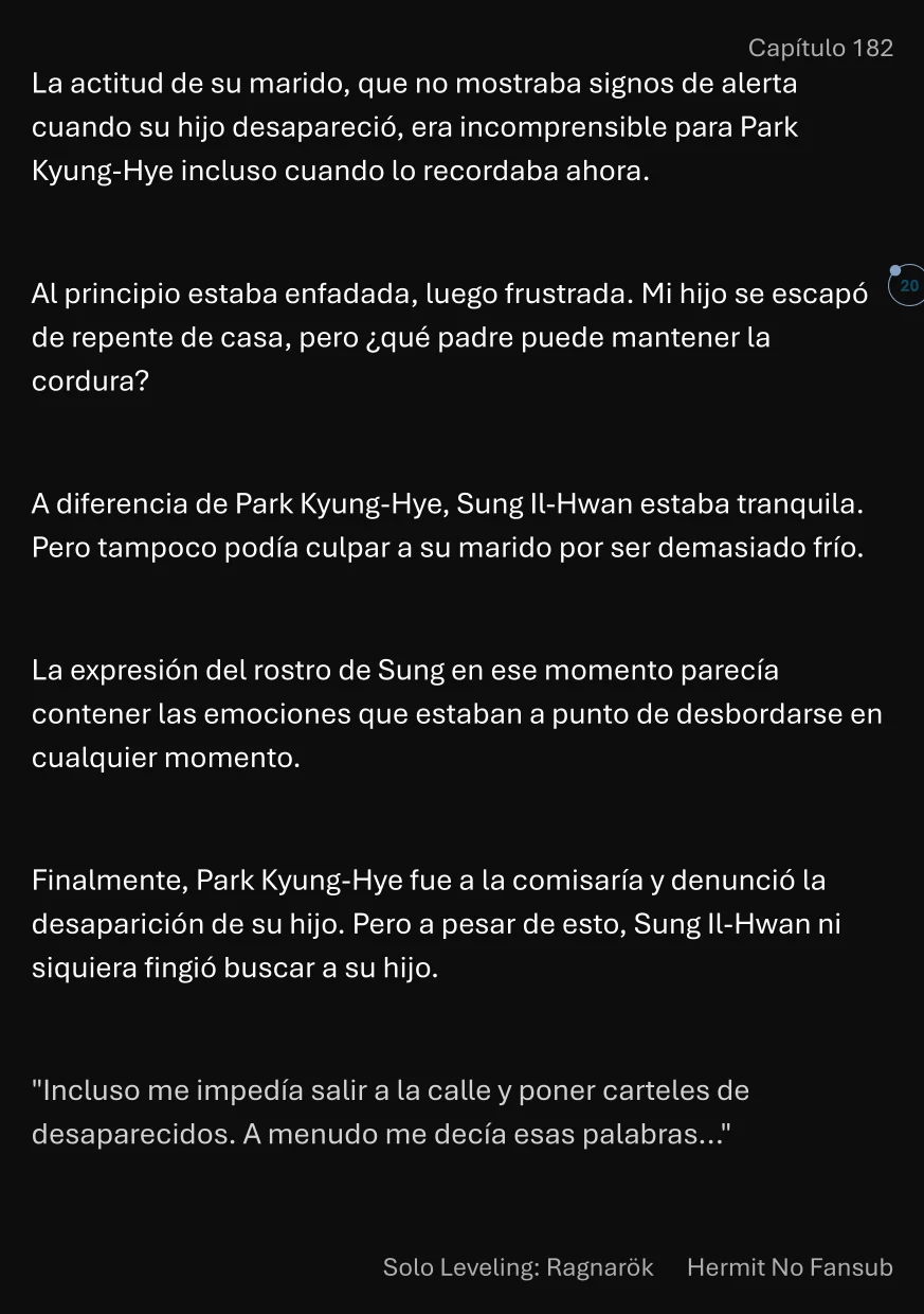 Página 21 del Manga