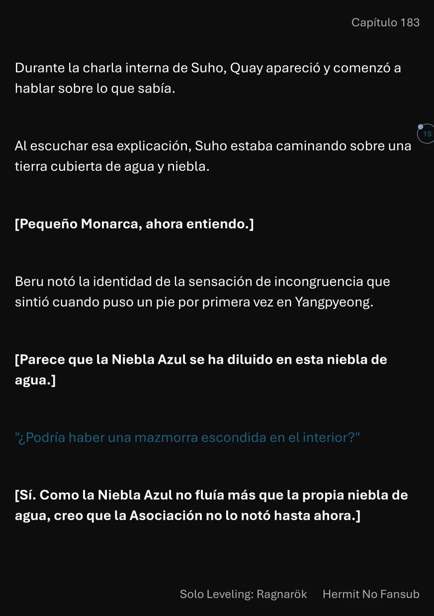 Página 16 del Manga