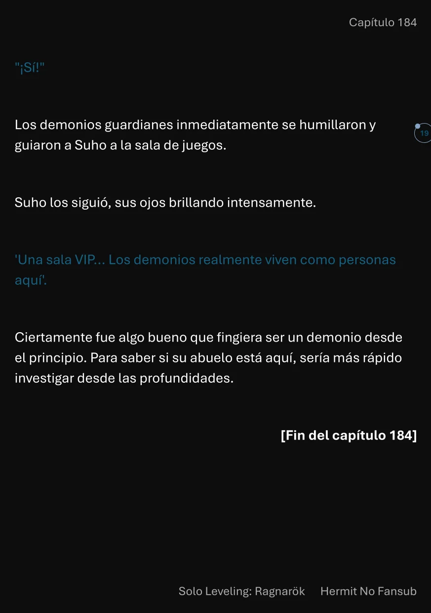 Página 20 del Manga