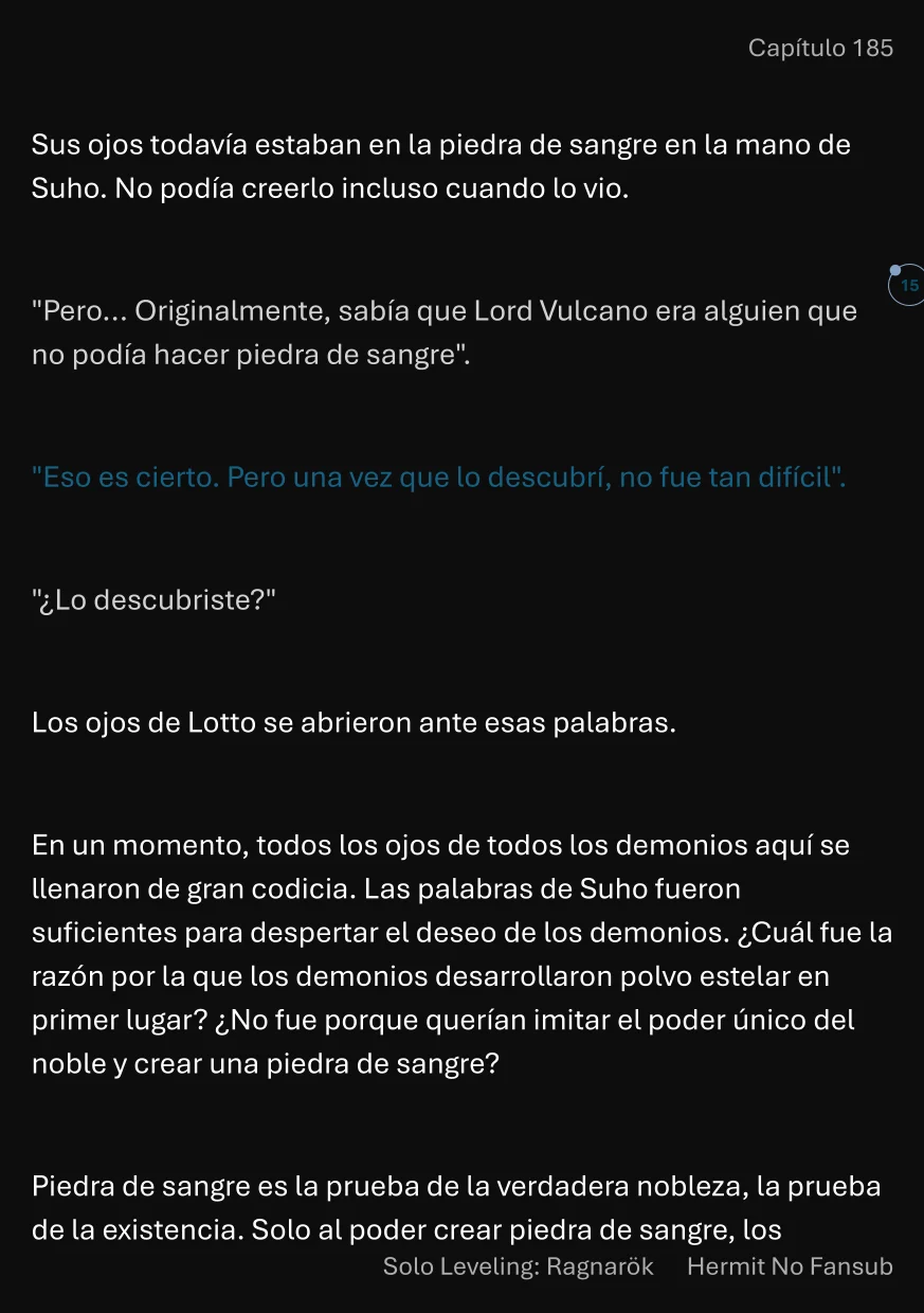 Página 16 del Manga