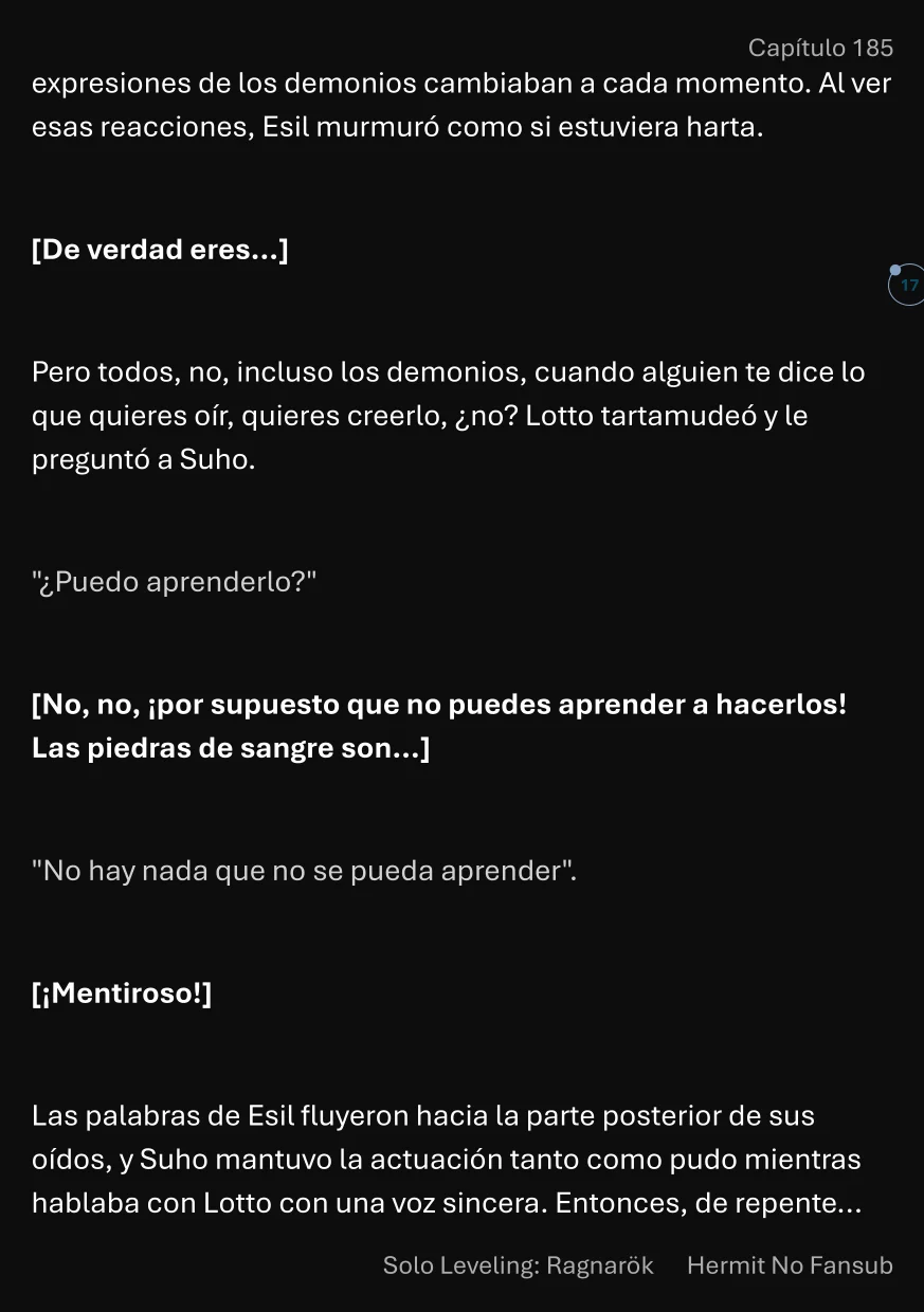 Página 18 del Manga