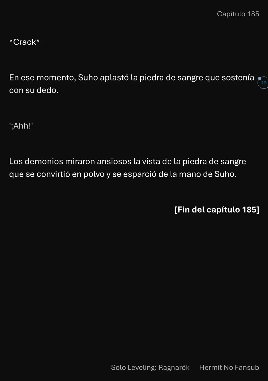 Página 20 del Manga