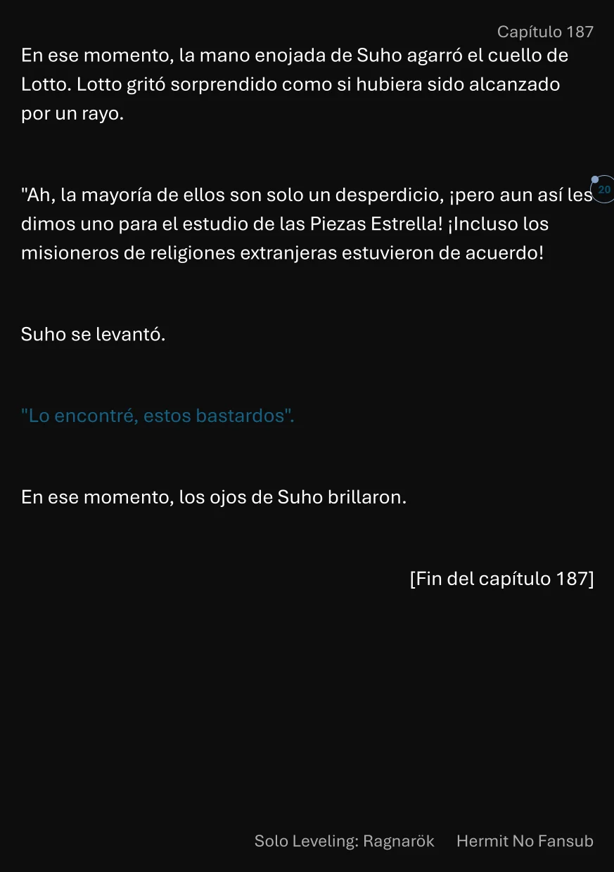 Página 21 del Manga