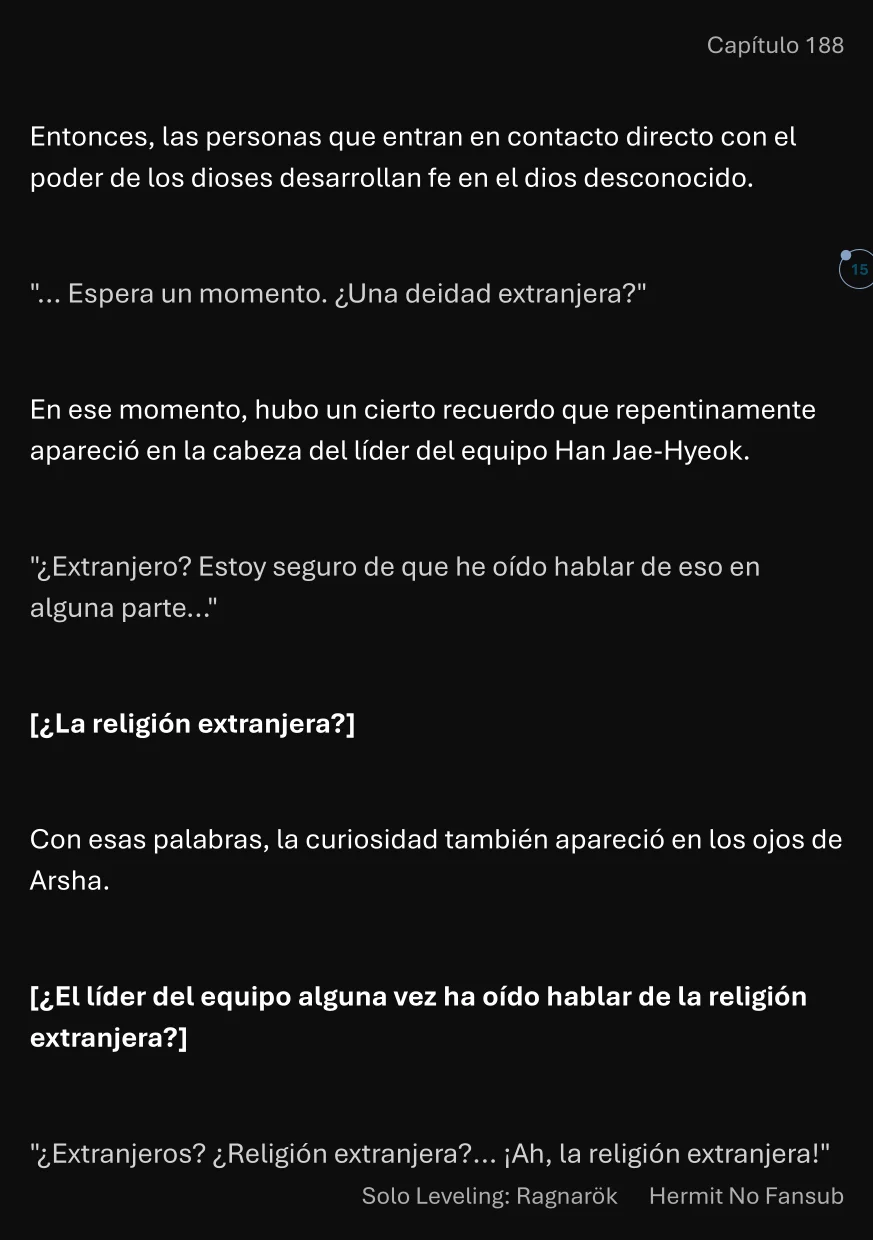 Página 16 del Manga