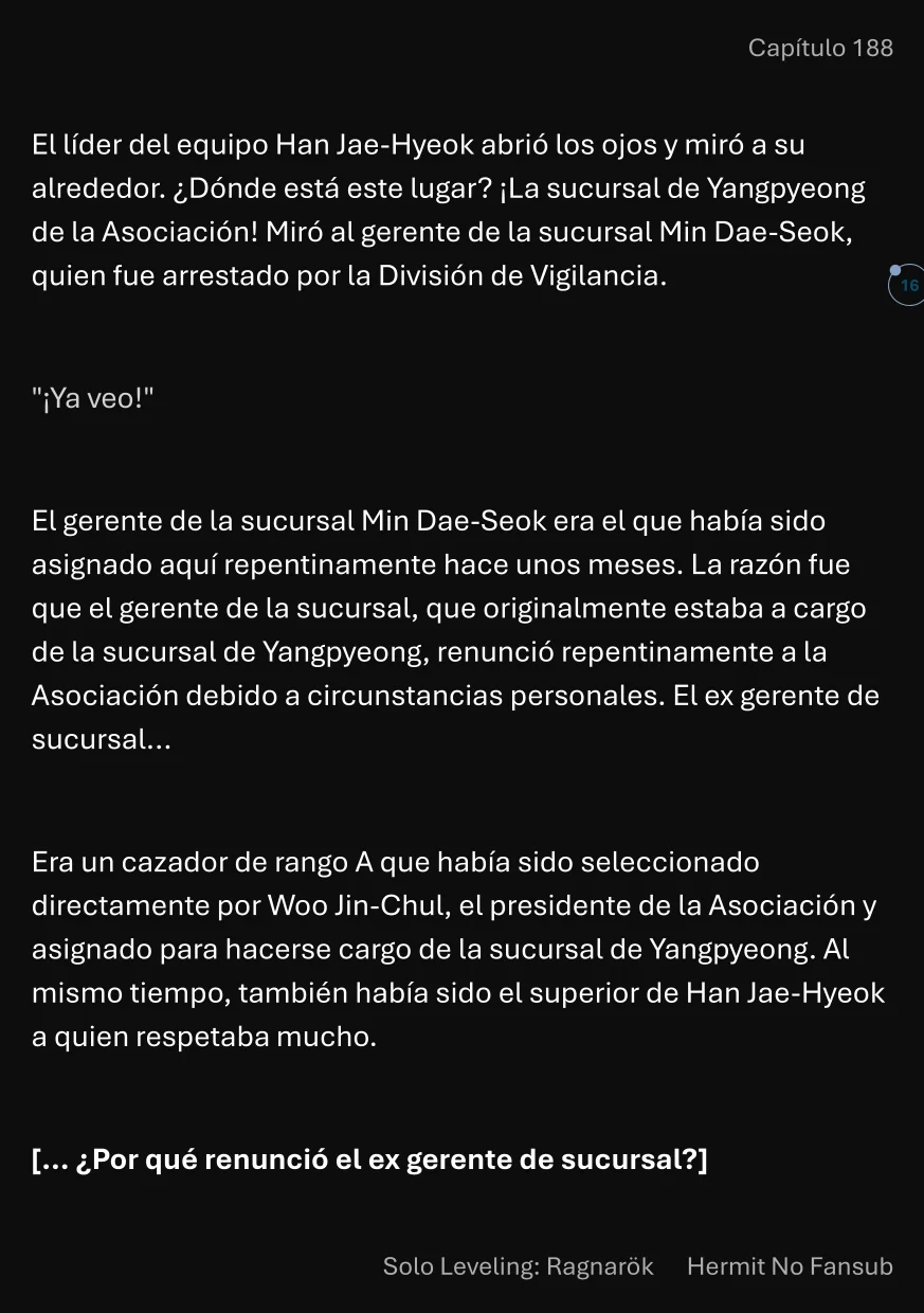 Página 17 del Manga